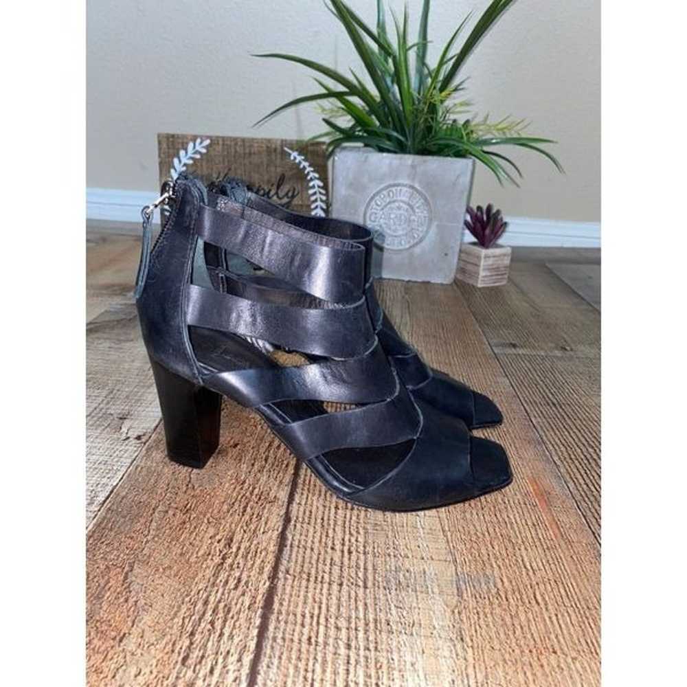 Aquatalia gladiator style black heels 6.5 - image 3