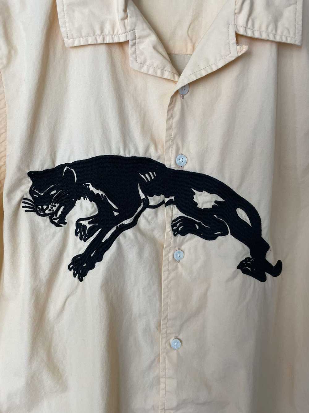 Stussy S/S18 Panther Camp Collar Shirt - image 3