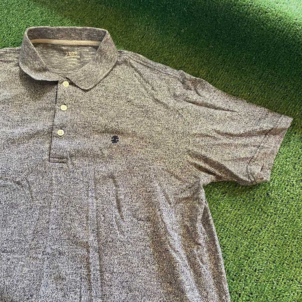 Izod Izod Men's Performance Golf Shirt Grey Size … - image 2