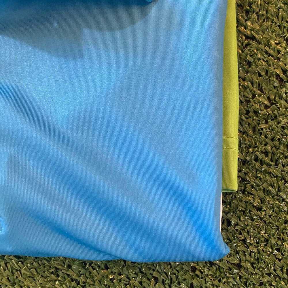 Grand Slam Slazenger Golf Shirt Blue / White / Gr… - image 6