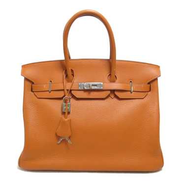 Hermes HERMES Birkin 35 handbag Orange Taurillon … - image 1