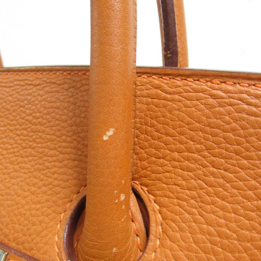 Hermes HERMES Birkin 35 handbag Orange Taurillon … - image 8
