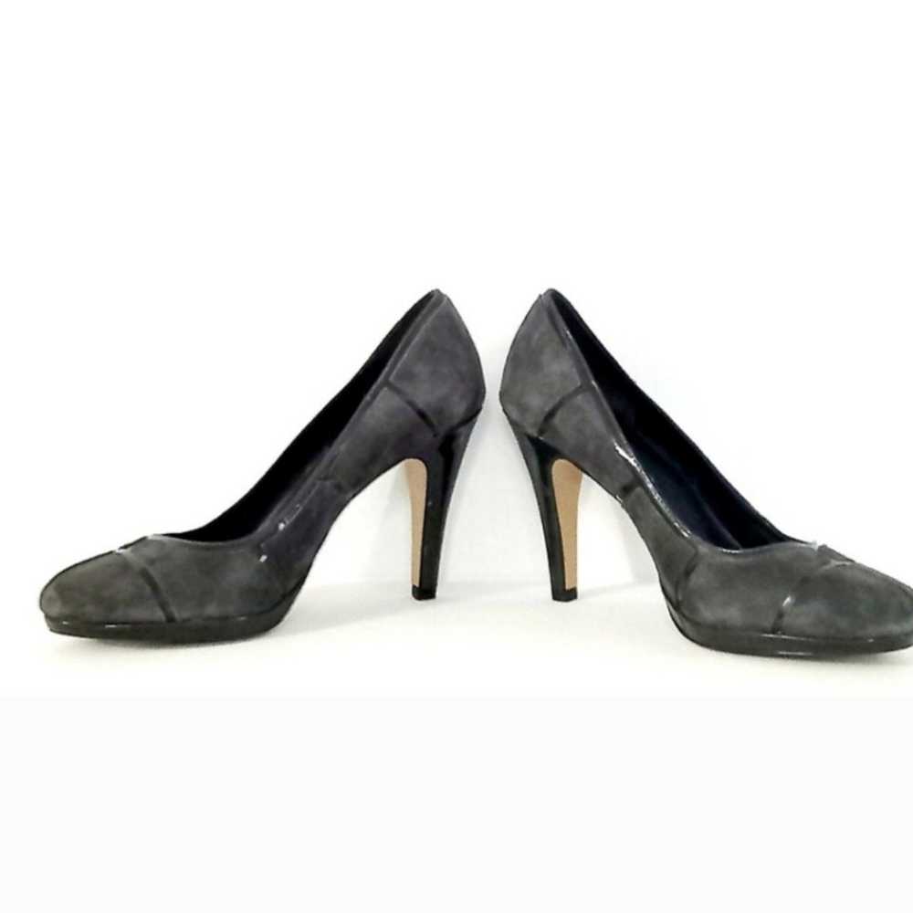 Vintage Franco Sarto Suede & Patent Leather Heels… - image 2