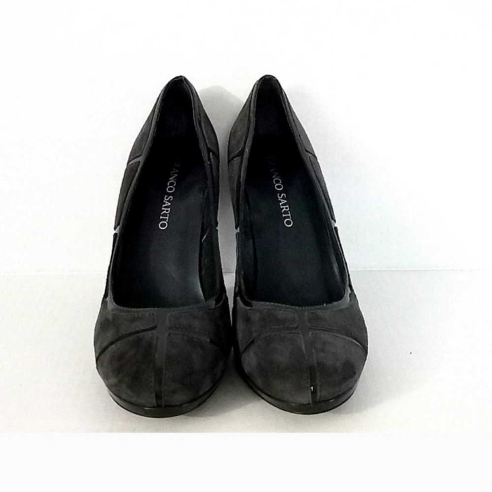 Vintage Franco Sarto Suede & Patent Leather Heels… - image 4