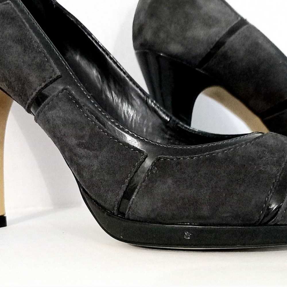 Vintage Franco Sarto Suede & Patent Leather Heels… - image 6