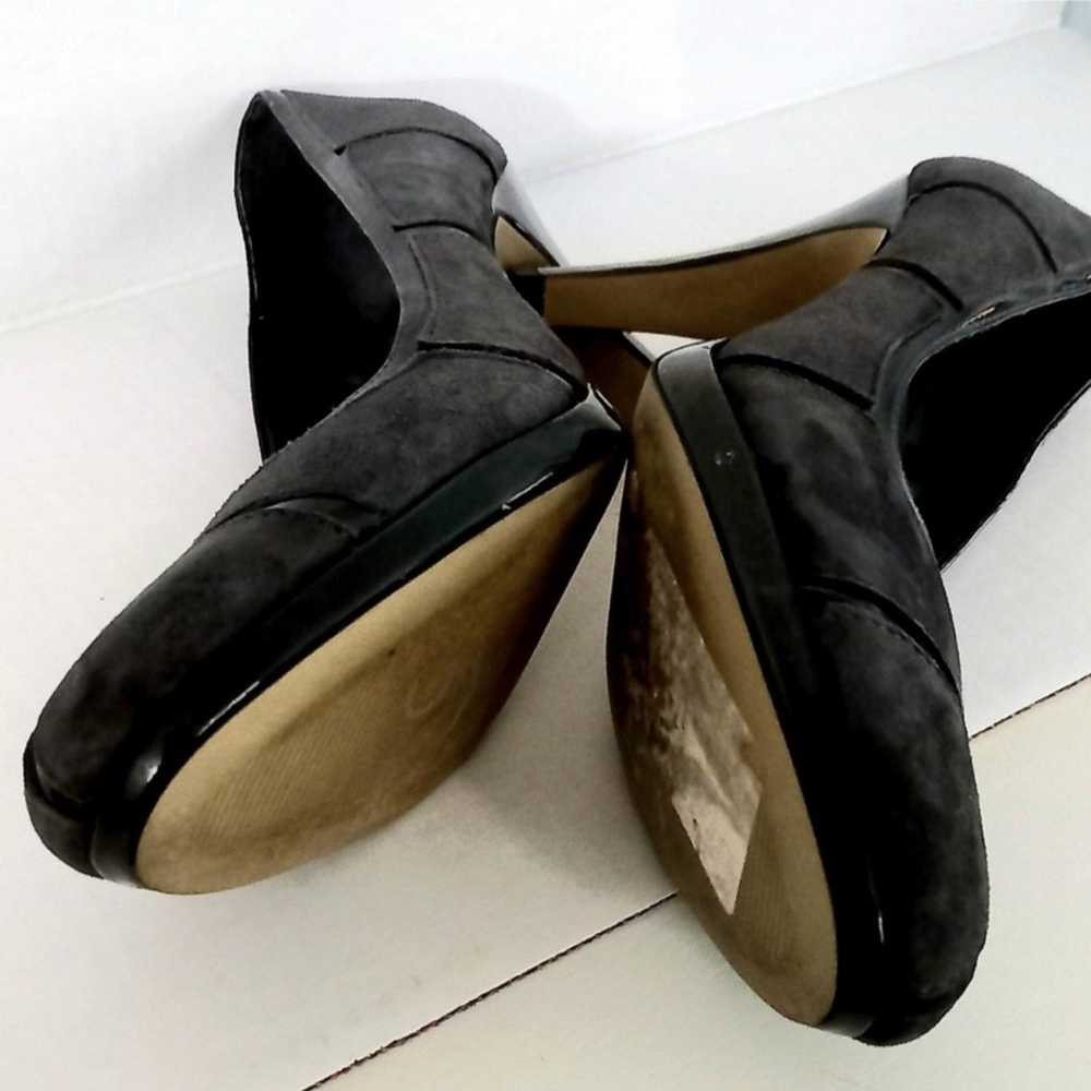Vintage Franco Sarto Suede & Patent Leather Heels… - image 7