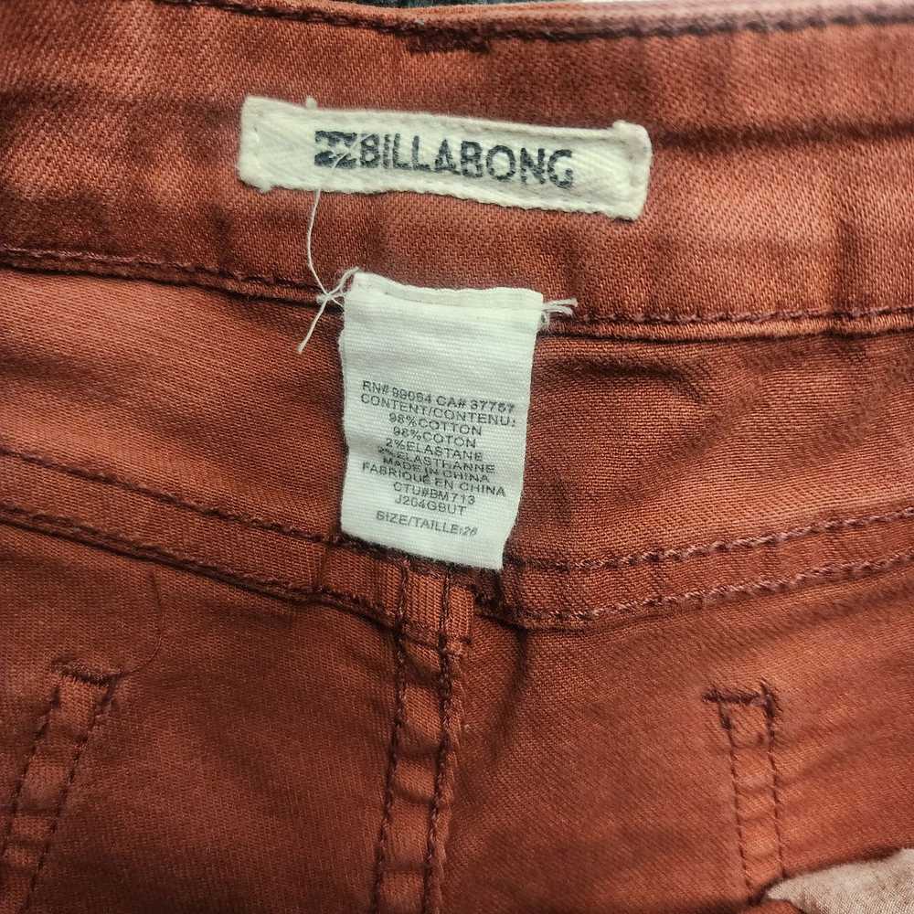 Billabong Billabong Burnt Brick Red-Orange Jean S… - image 3