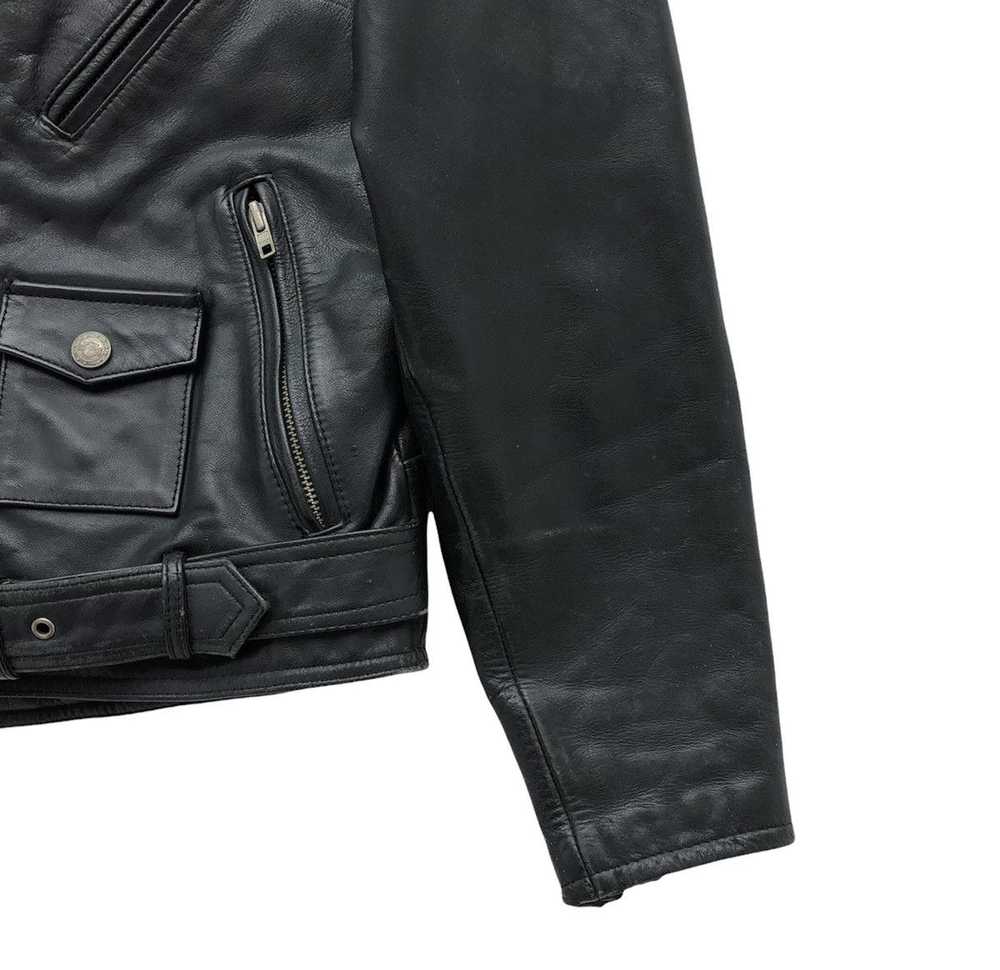 Harley Davidson × Leather Jacket × Vintage Harley… - image 8