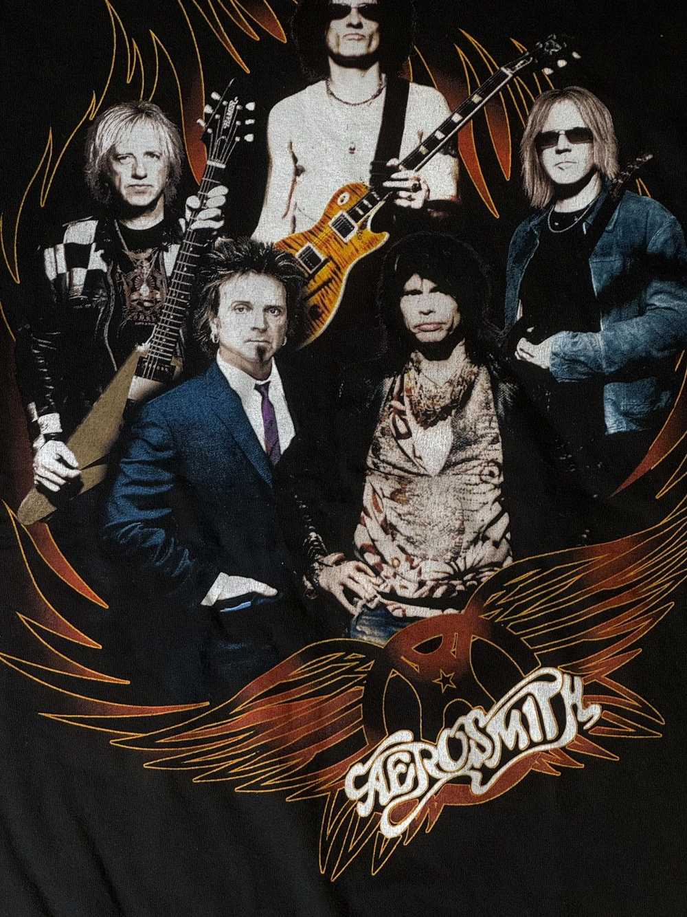Band Tees × Vintage Aerosmith Band Tee - image 2