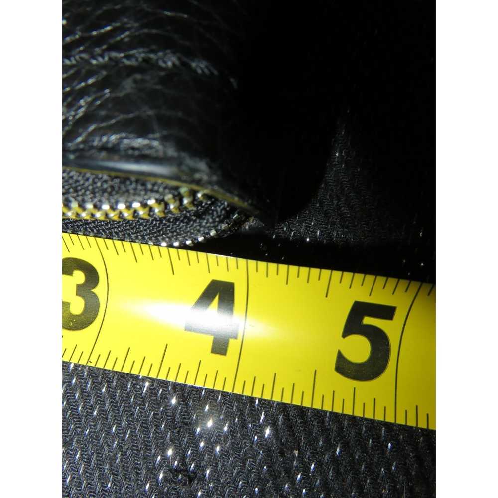 Coach Coach Black Pebbled Leather Double Zip Arou… - image 10