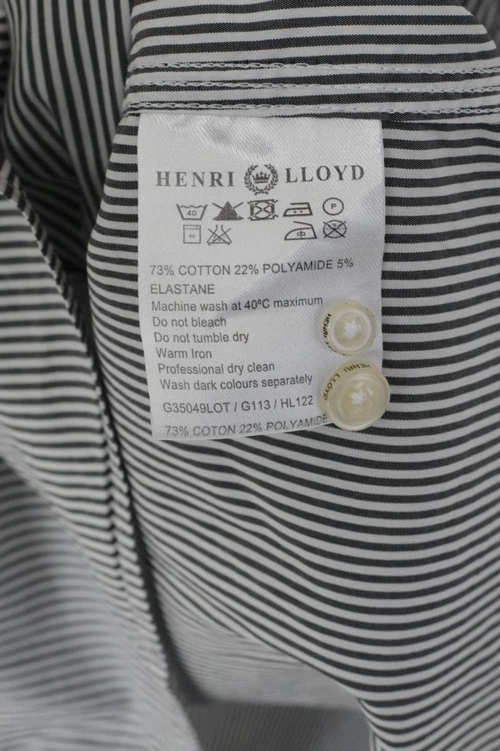 Henri Lloyd Henri Lloyd Men L Casual Shirt Gray S… - image 5
