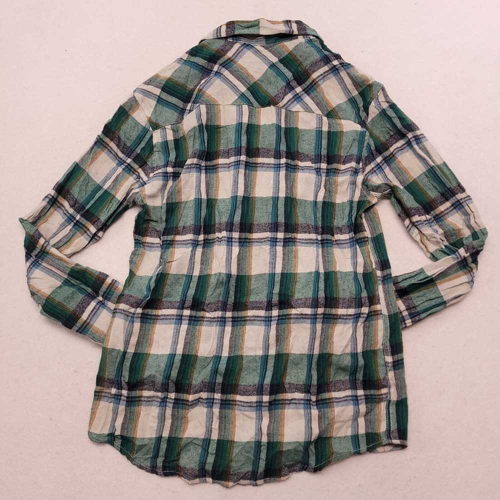 Rsq RSQ Collective Madras Flannel Button Up Shirt… - image 11