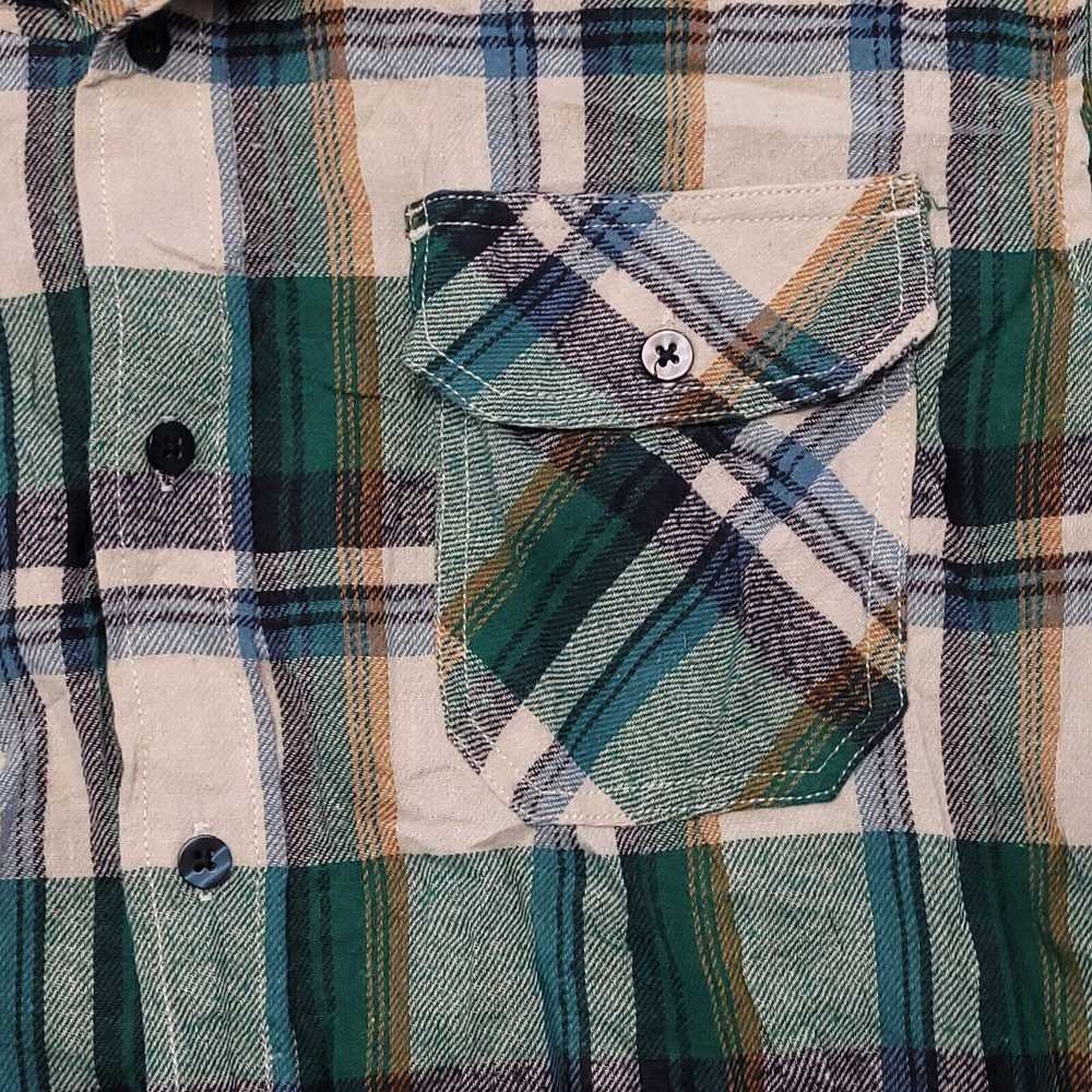 Rsq RSQ Collective Madras Flannel Button Up Shirt… - image 4