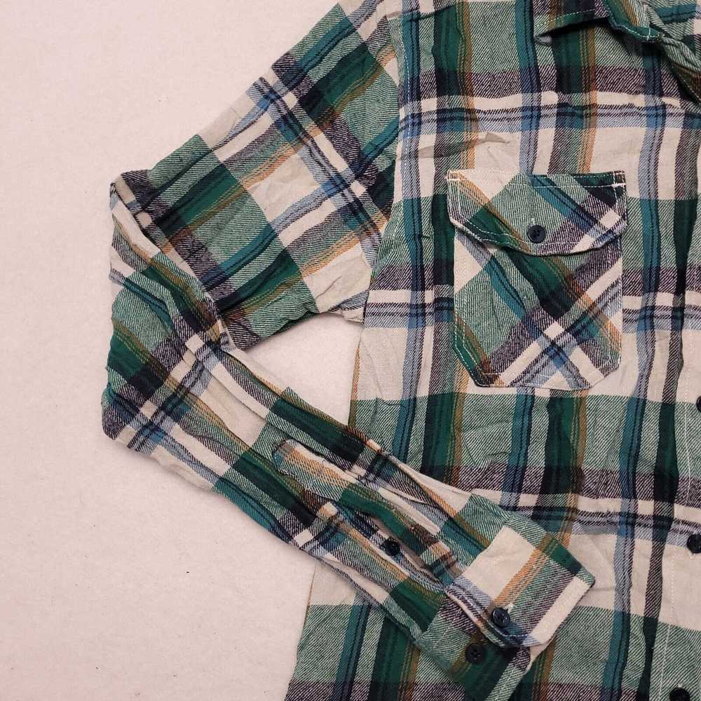 Rsq RSQ Collective Madras Flannel Button Up Shirt… - image 5