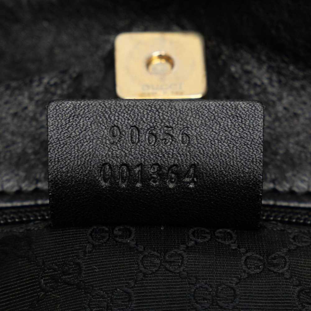 Gucci GUCCI Shoulder Bag 90656 Navy Canvas Leathe… - image 10