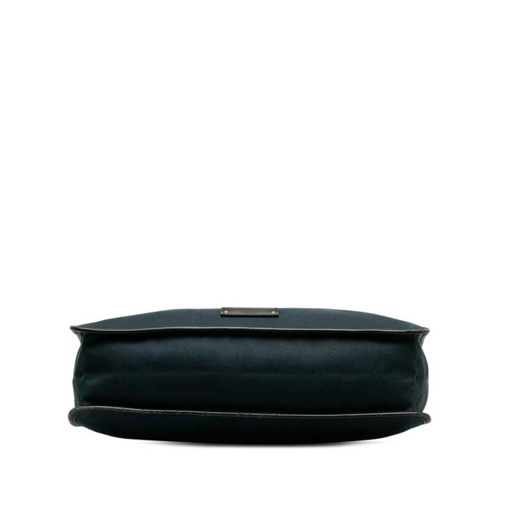 Gucci GUCCI Shoulder Bag 90656 Navy Canvas Leathe… - image 4