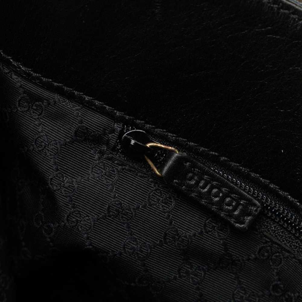 Gucci GUCCI Shoulder Bag 90656 Navy Canvas Leathe… - image 8