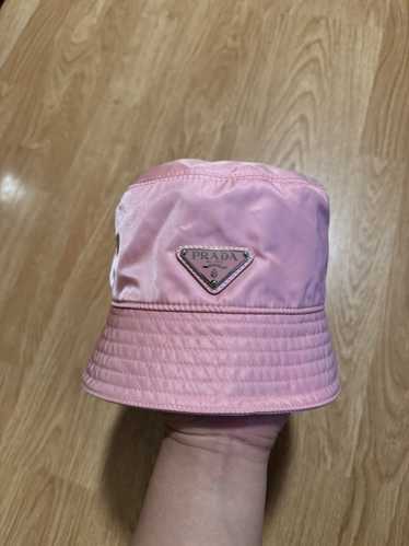 Prada Prada Pink Nylon Bucket Hat