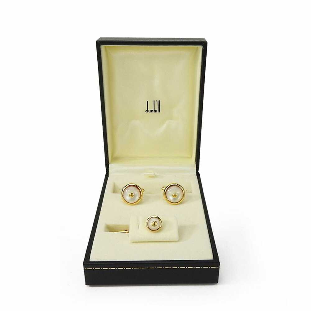 Alfred Dunhill Dunhill Cufflinks Metal Plastic Go… - image 11