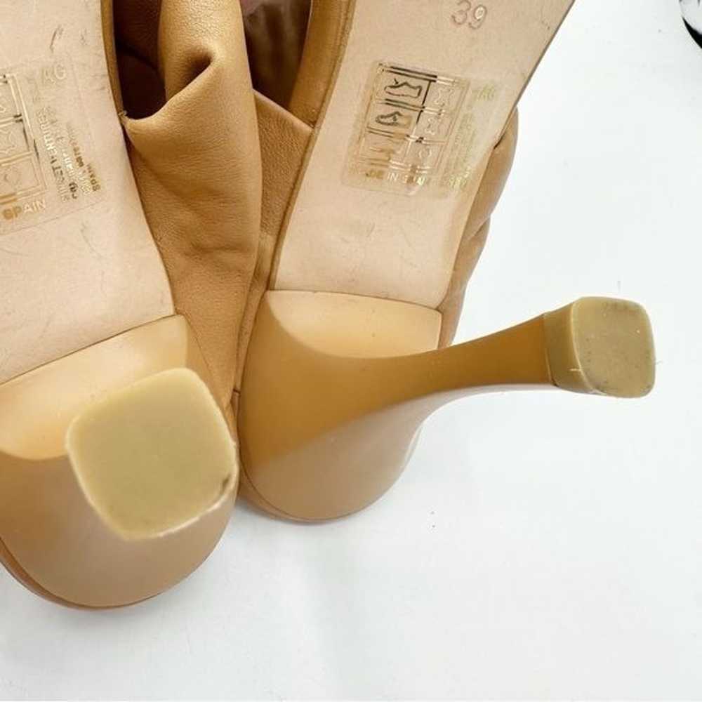 NEW ALOHAS Puffy Twist Strap Mule in Camel Tan Br… - image 10