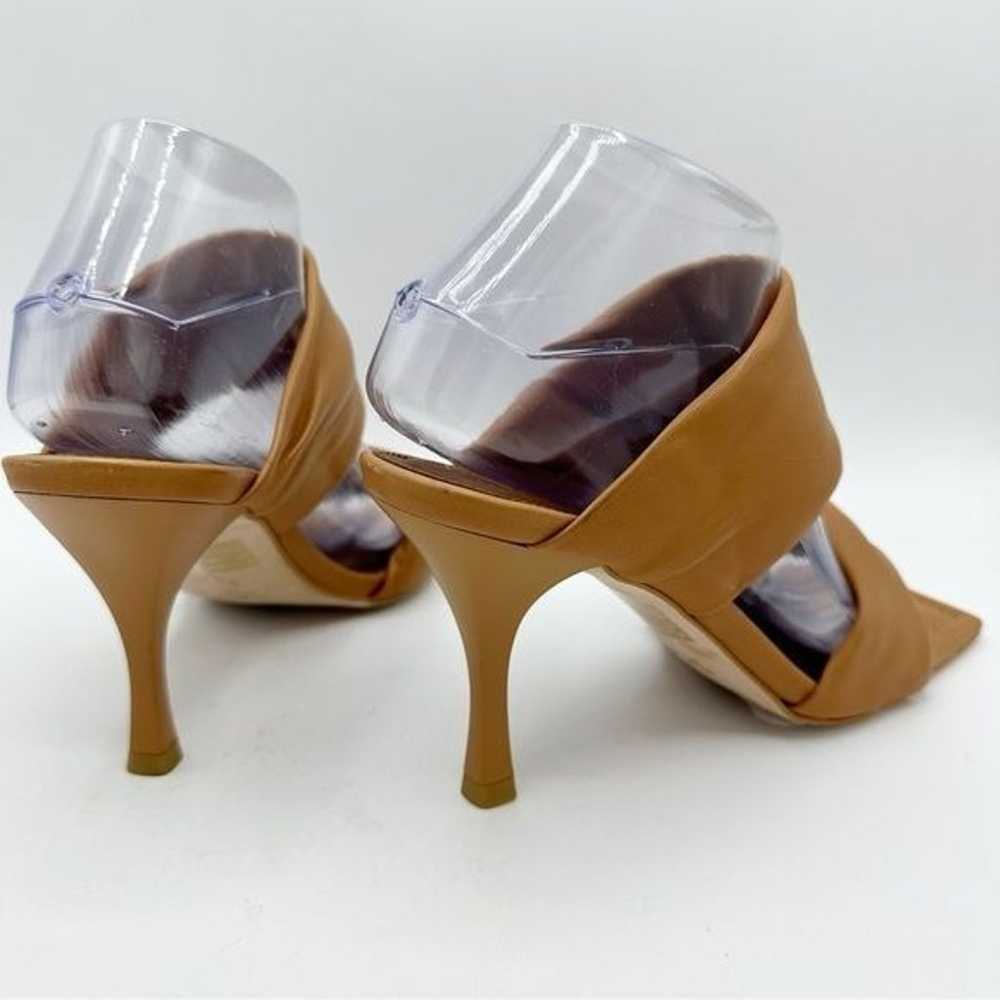 NEW ALOHAS Puffy Twist Strap Mule in Camel Tan Br… - image 7