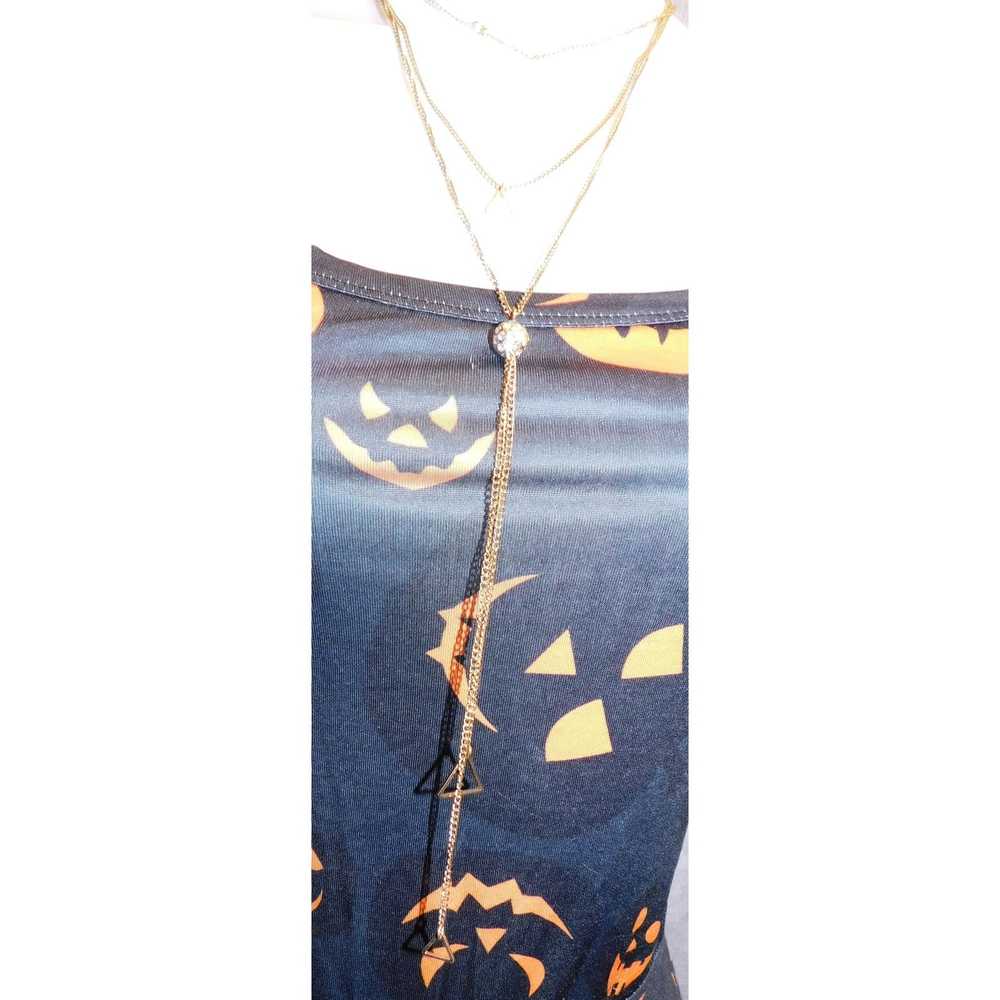 Other Multilayer Gold Lariat Necklace - image 6