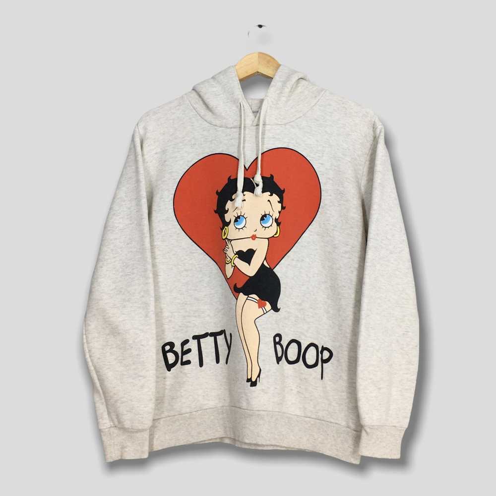 Disney × Vintage Betty Boop Sweatshirt Hoodie Wom… - image 1
