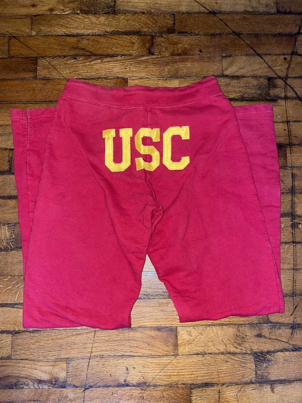 Collegiate × Vintage USC Flare Sweatpants Size Sm - image 1