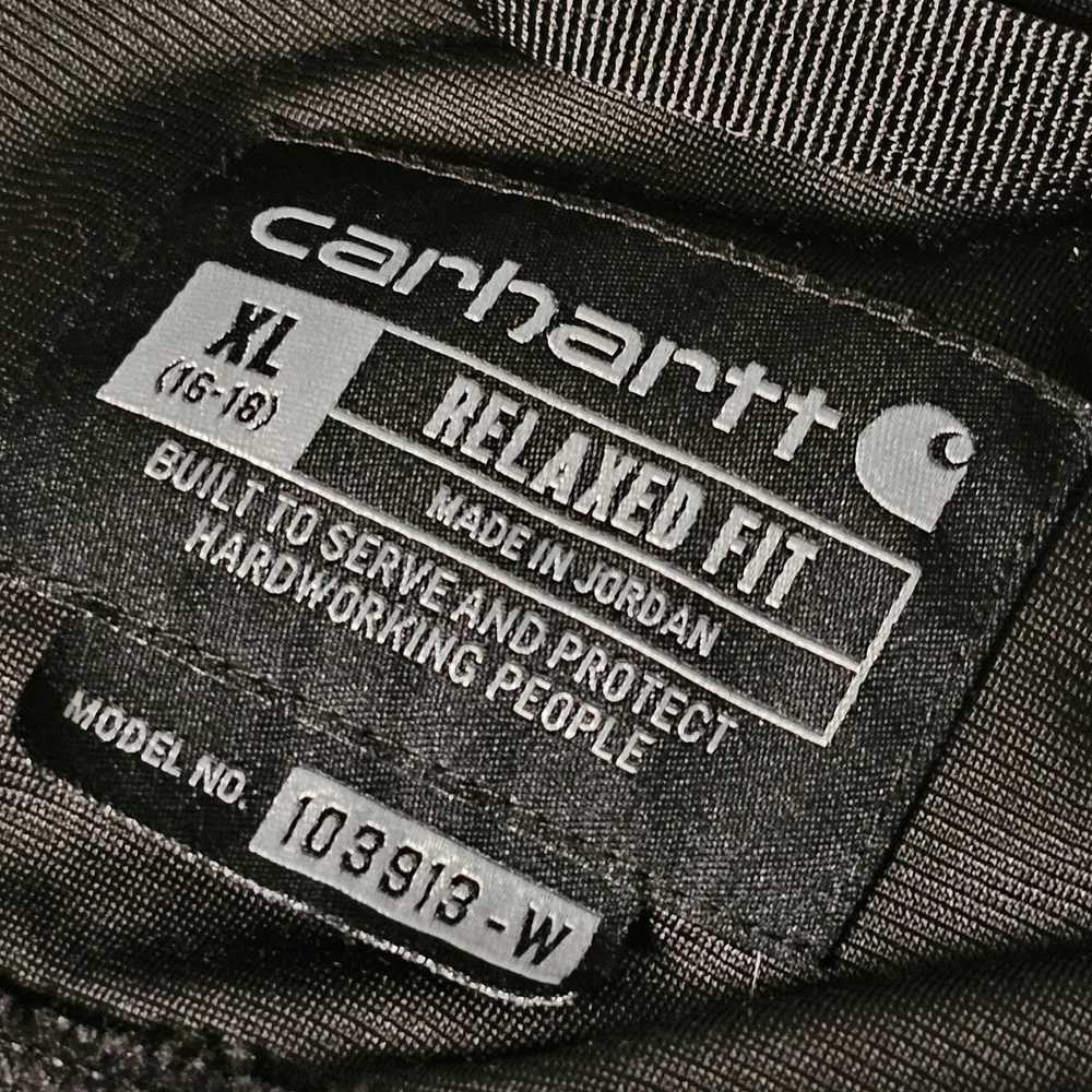 Carhartt × Streetwear × Vintage Carhartt black fl… - image 4