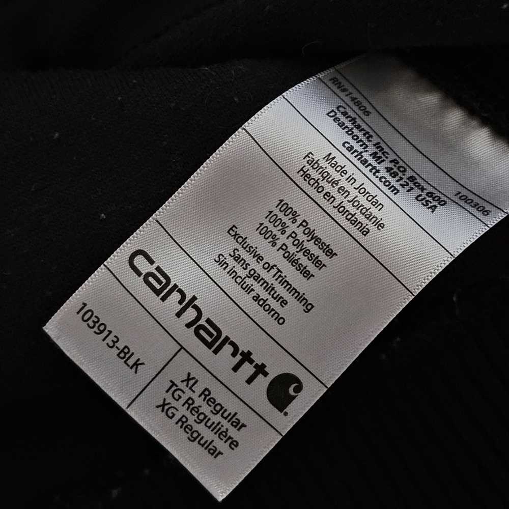 Carhartt × Streetwear × Vintage Carhartt black fl… - image 6