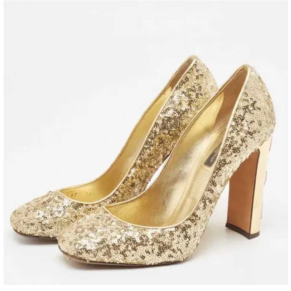 Dolce&Gabbana Glitter Pumps - image 2