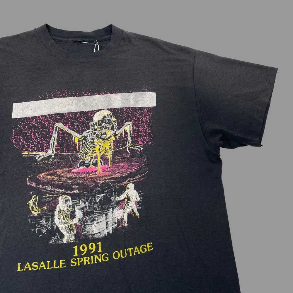 Vintage Vintage 1991 nuclear spring outage t shirt - image 3