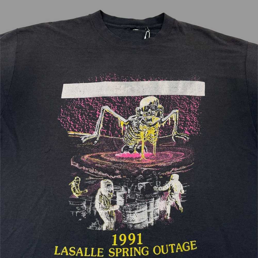 Vintage Vintage 1991 nuclear spring outage t shirt - image 4