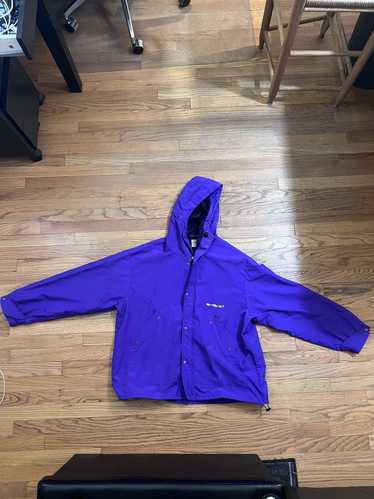 18 East Nylon purple raincoat 18 East