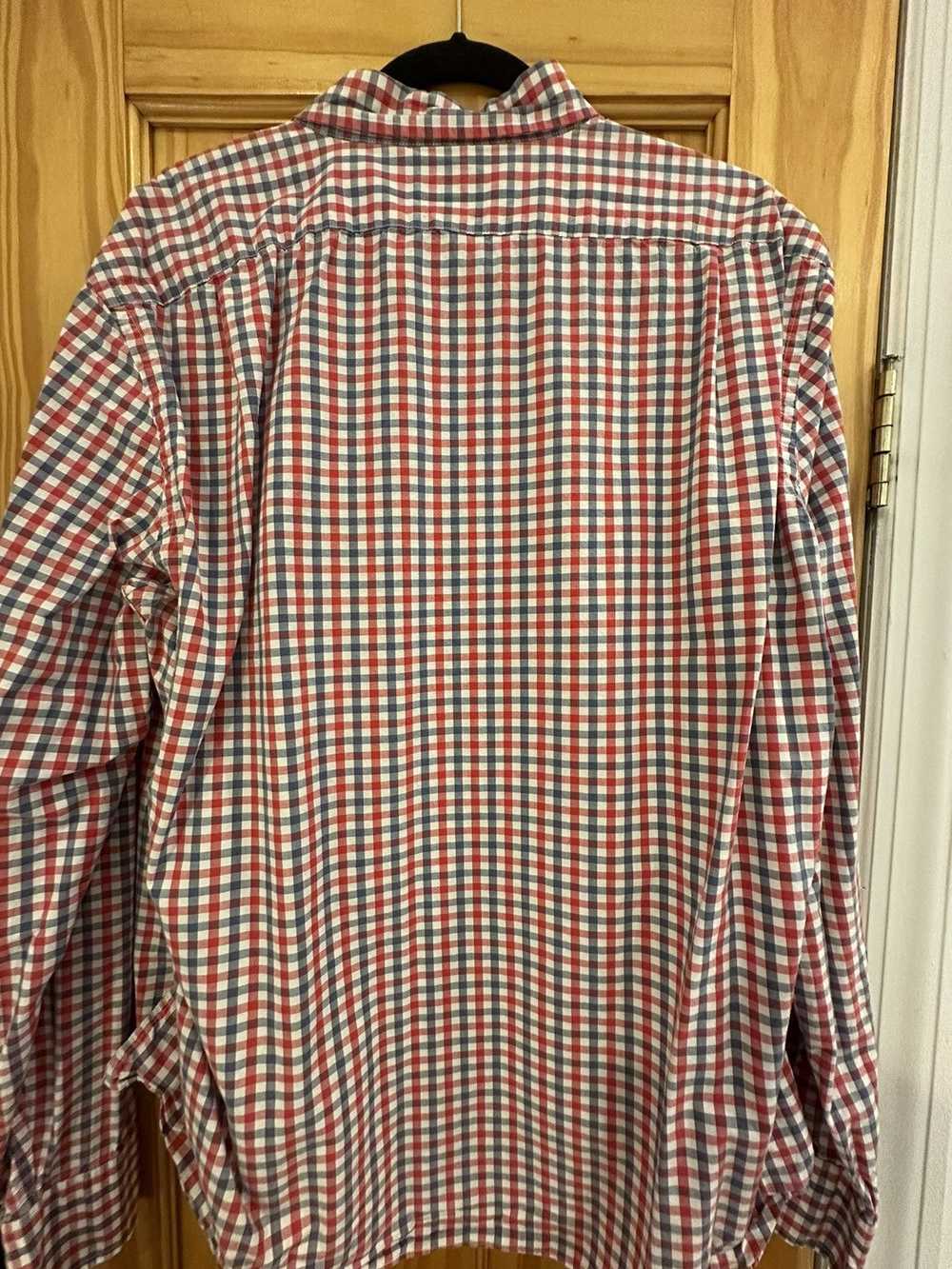J.Crew J. Crew Men’s Slim washed shirt - XL - Red… - image 2