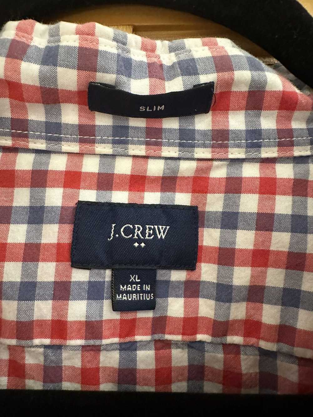 J.Crew J. Crew Men’s Slim washed shirt - XL - Red… - image 3
