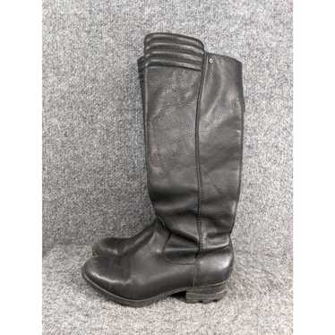 Sorel Sorel Danica Tall Moto Black Leather Boots … - image 1