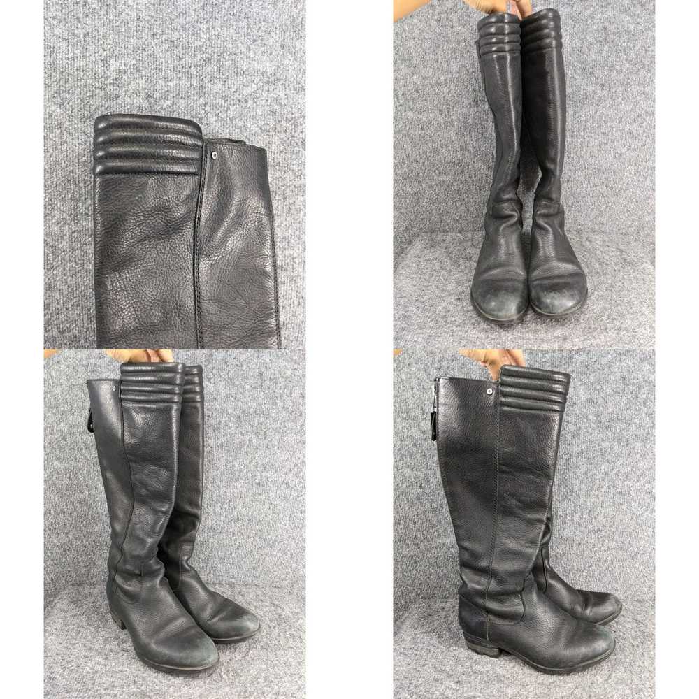 Sorel Sorel Danica Tall Moto Black Leather Boots … - image 4
