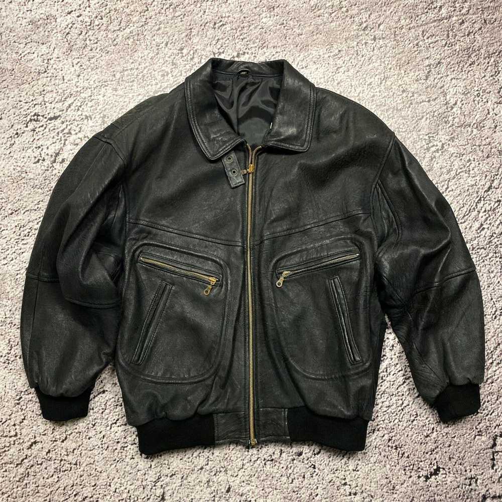 Japanese Brand × Leather Jacket × Vintage Vintage… - image 2