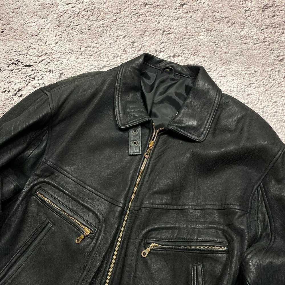 Japanese Brand × Leather Jacket × Vintage Vintage… - image 3