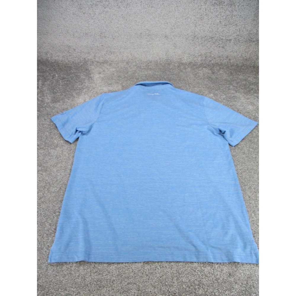 Vintage Travis Mathew Polo Shirt Mens Xl Blue Cas… - image 3
