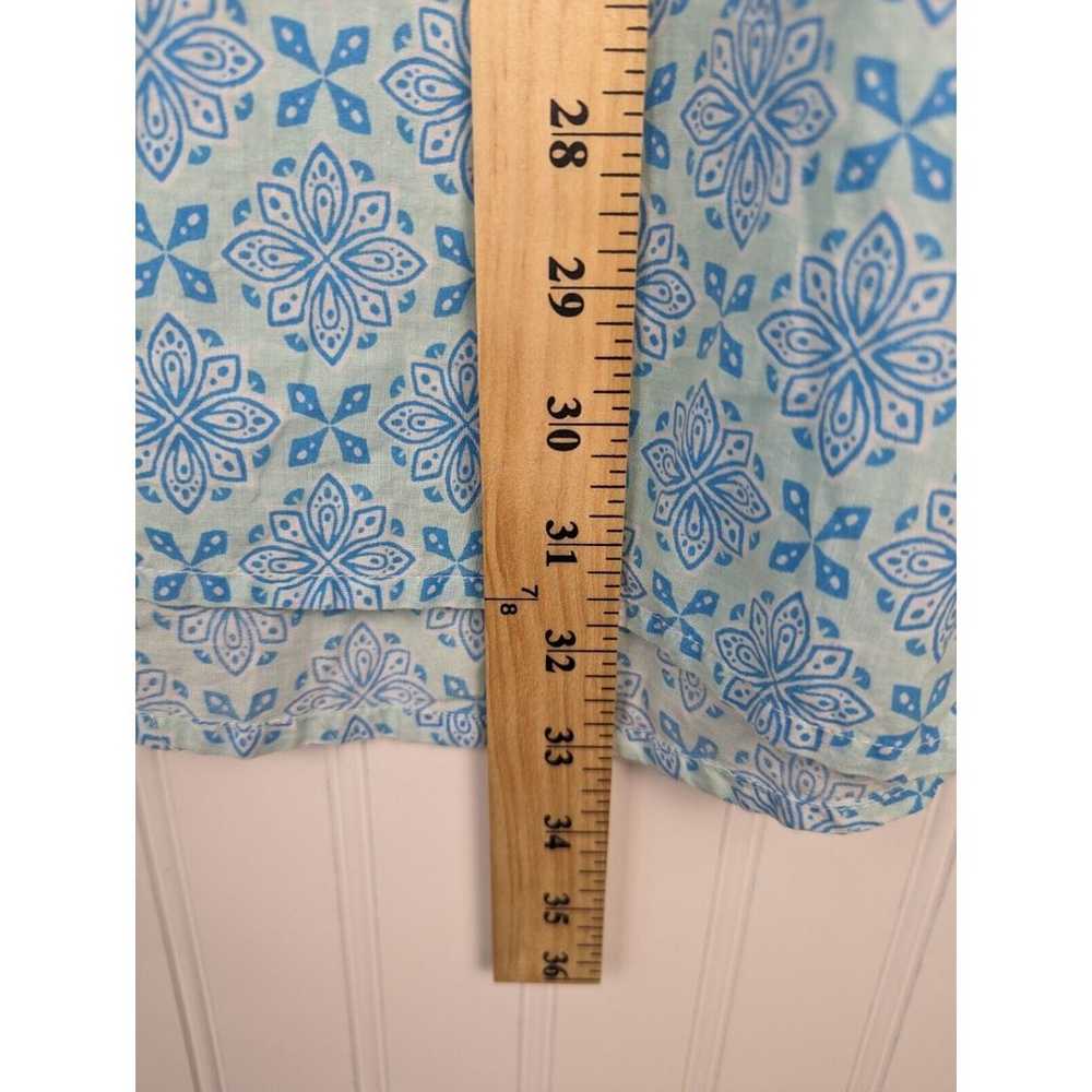 Hatley Women's Dress Lucy Size S Blue And White T… - image 7