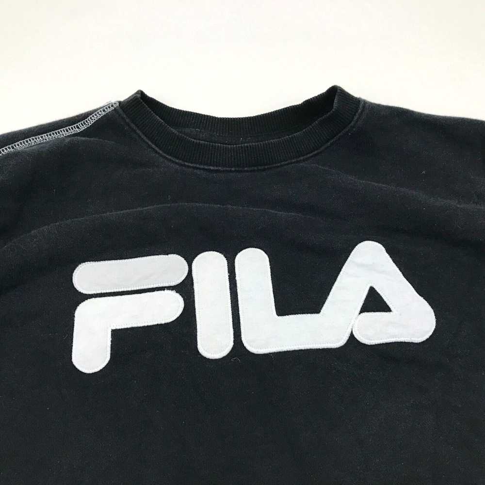 Fila FILA Sweater Womens Size Small S Black Long … - image 2
