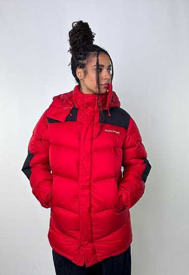 Red 90s Mont Bell EX 800 Puffer Jacket Coat - image 1