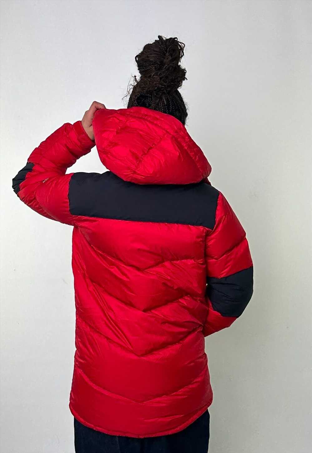 Red 90s Mont Bell EX 800 Puffer Jacket Coat - image 4
