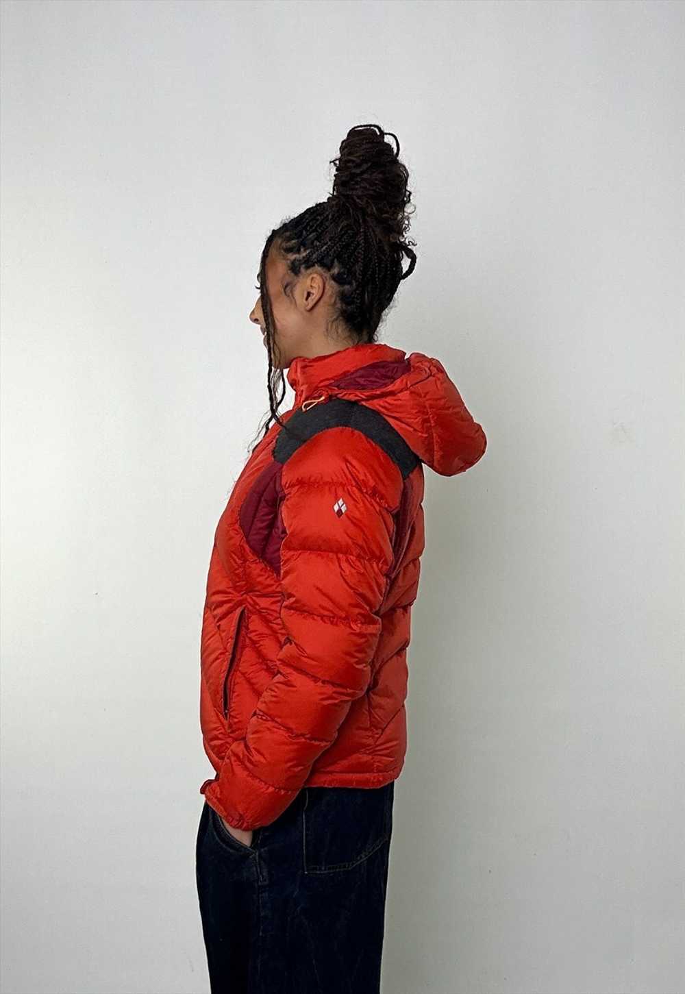 Orange y2ks Mont Bell Puffer Jacket Coat - image 4