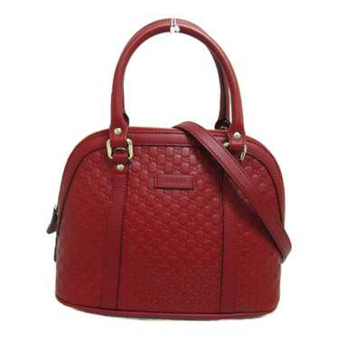 GUCCI Micro sima 2wayShoulder Red leather 449654 - image 1