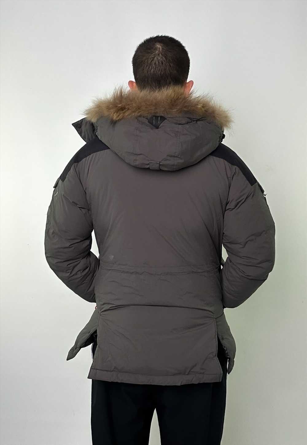 Light Grey 90s Mont Bell Puffer Jacket Coat - image 3