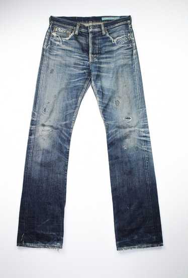 Kapital Distressed Selvage Jeans