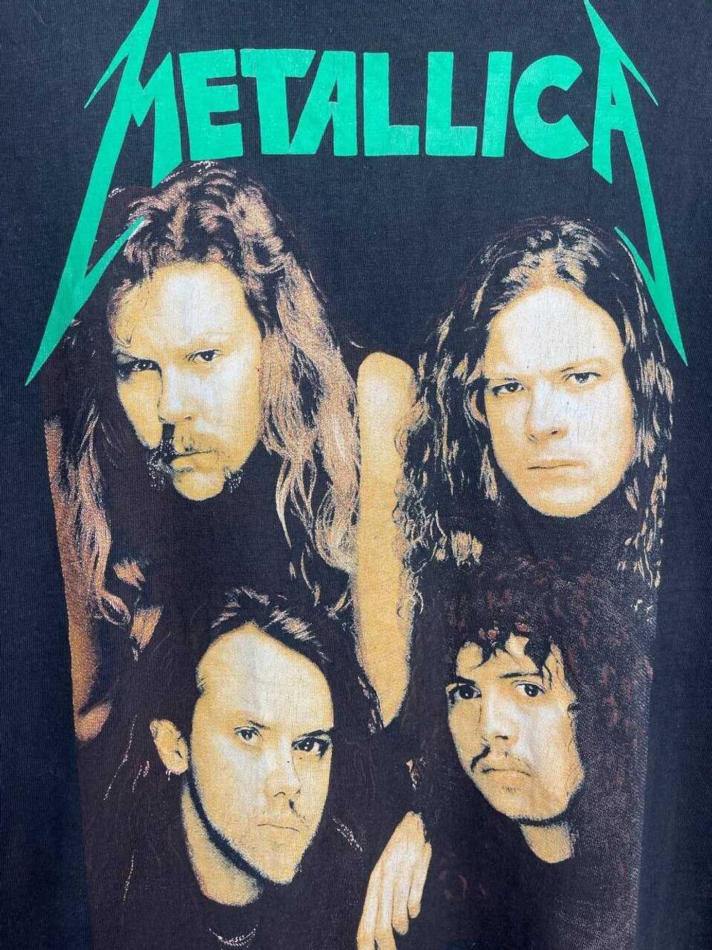 Band Tees × Metallica × Rock T Shirt 90s Metallic… - image 2
